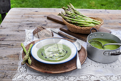 Image of Asparagus soup