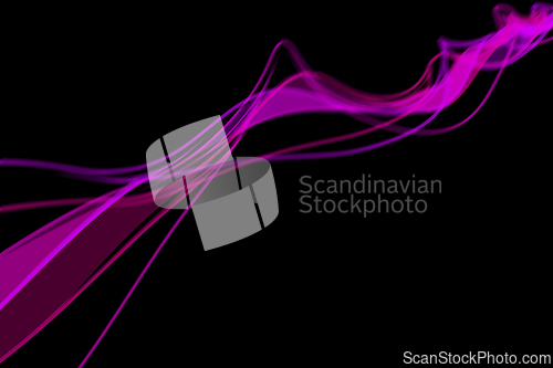 Image of Motion pink and purple wavy lines