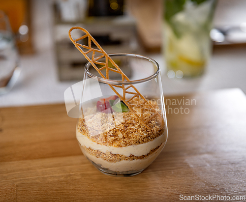 Image of Delicious layered dessert