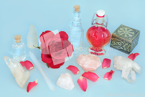 Image of Rose Flower Love Potion Witchcraft Concoction 