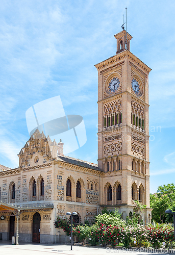 Image of View of the railway station in Toledo