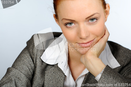 Image of Beautiful businesswoman
