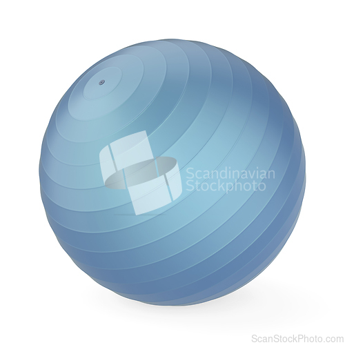 Image of Blue fitness ball