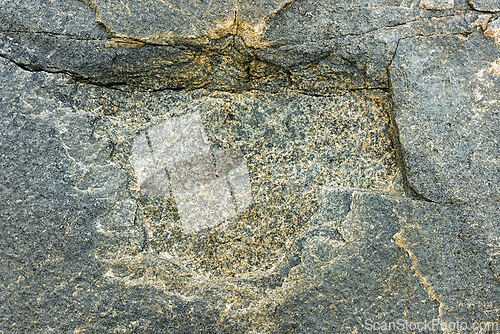 Image of Unique rock formation displaying intriguing textures and pattern