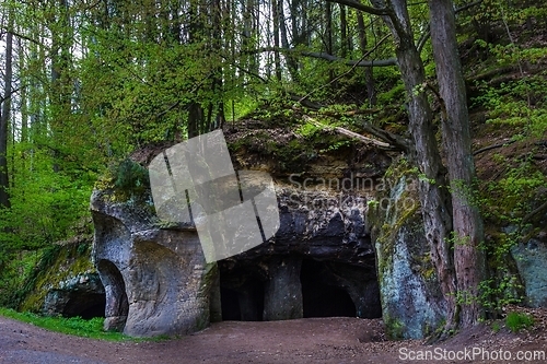 Image of Cave Puste Kostely in Cvikov, Czech Republic