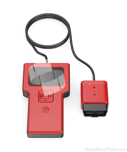 Image of Handheld car diagnostic device