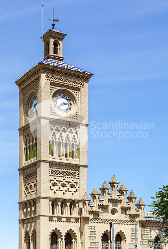 Image of View of the railway station in Toledo