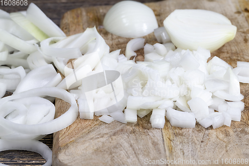 Image of table while cooking the food