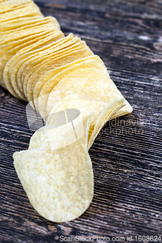 Image of real potato chips