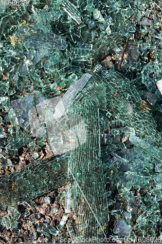 Image of glass from the car