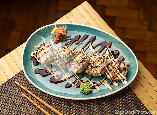 Image of Tempura sushi roll