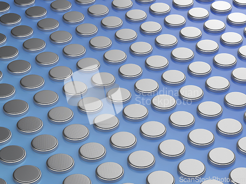 Image of Many button cell batteries