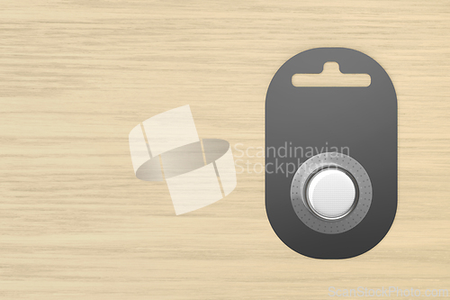 Image of Button cell battery in blister pack