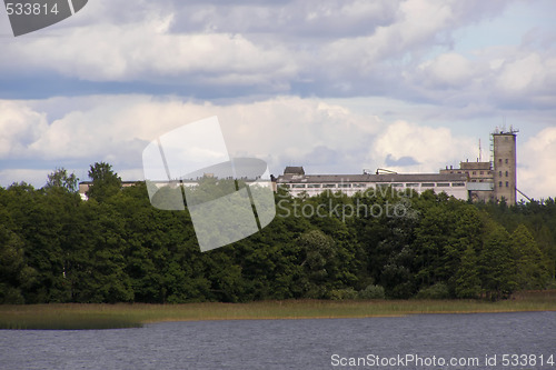 Image of nature and industry