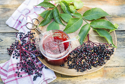 Image of Elderberry jam jelly