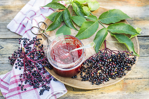 Image of Elderberry jam jelly
