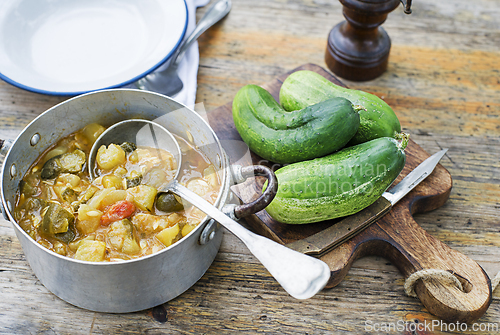 Image of Cucumber dish
