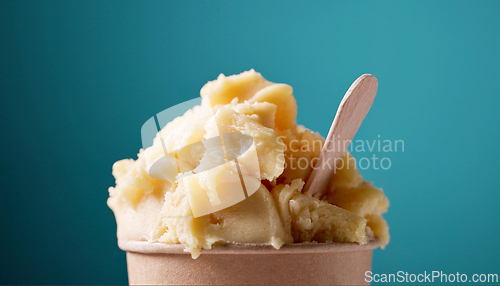 Image of yellow mango and pineapple sorbet