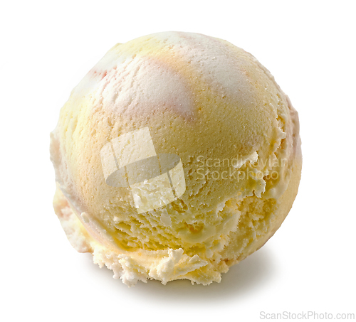 Image of beautiful ice cream scoop