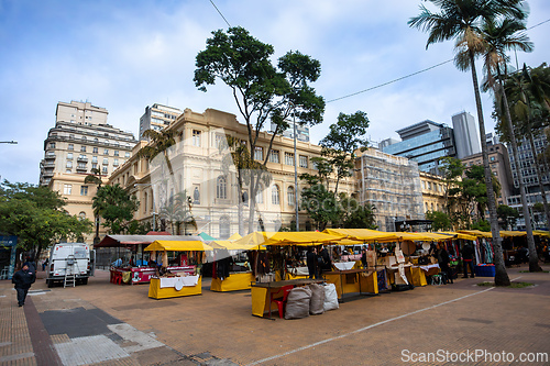 Image of Street market in Praca da Republica, Brazil