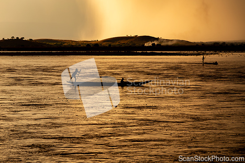 Image of Fishermen on the Mahajilo River, Madagascar