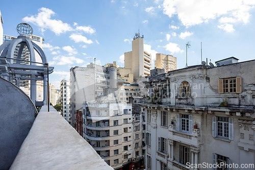 Image of Sao Paulo Brazil city skyline.