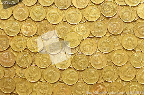 Image of rows of coins