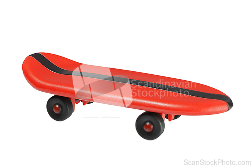 Image of Mini skateboard on white
