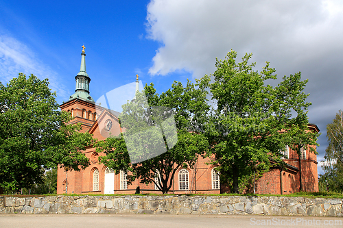 Image of Tyrv&auml;&auml; Church in Central Sastamala, Finland