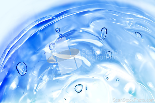 Image of Bubbles in gel