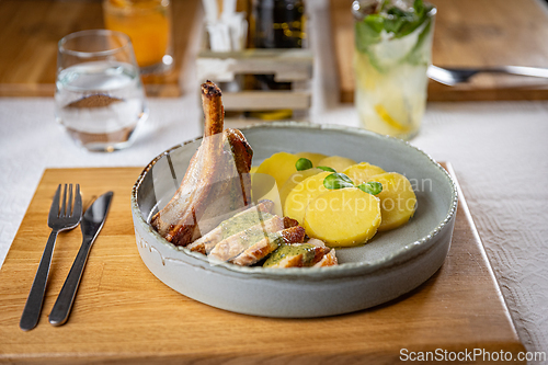 Image of Delicious grilled pork chop
