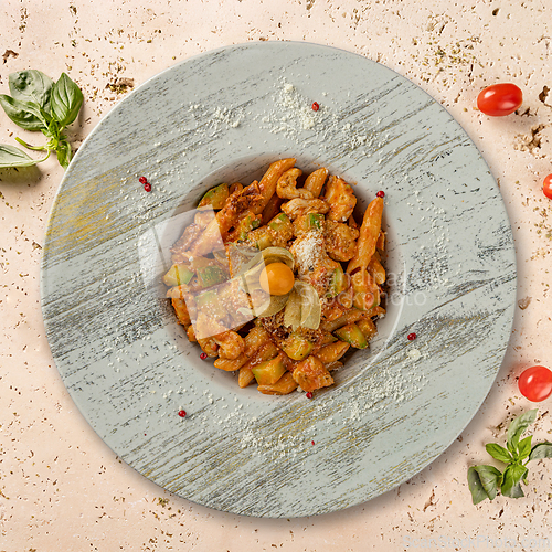 Image of Delicious penne pasta