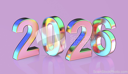 Image of Happy New Year 2026 card