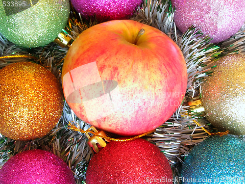 Image of Christmas apple