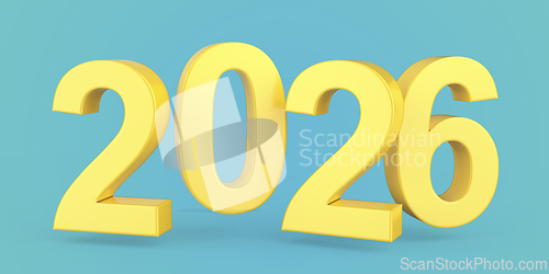 Image of Happy New Year 2026 card