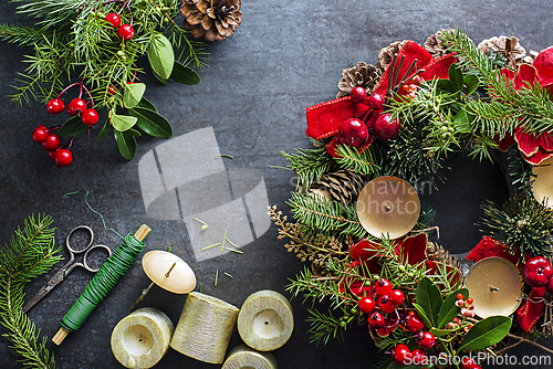Image of Advent wreath
