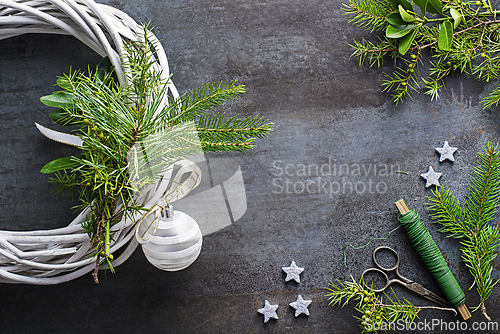 Image of Christmas wreath