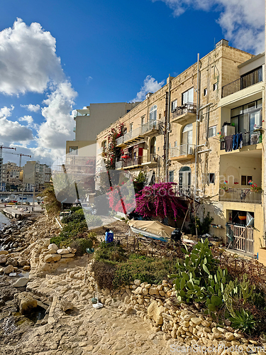 Image of Beautiful view of buildings in Malta