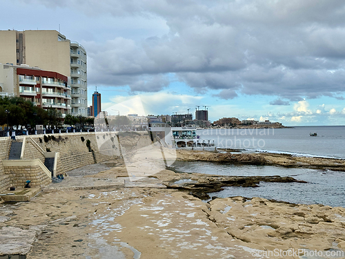 Image of beautiful landscape of Malta, Sliema
