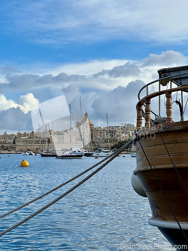 Image of panoramic view of Malta capital city Valletta