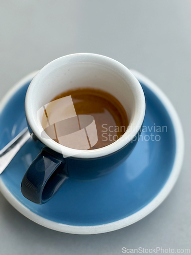 Image of cup of espresso coffee