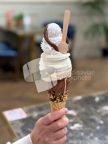 Image of amazing ice cream cone