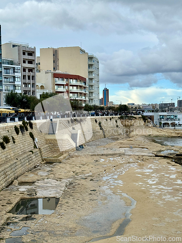 Image of beautiful landscape of Malta, Sliema
