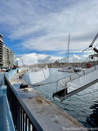 Image of panoramic view of Malta capital city Valletta