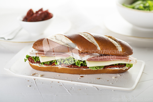Image of Sandwich with prosciutto