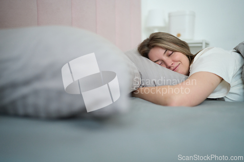Image of Deep Rest Under Warm Bedding on a Sick Day