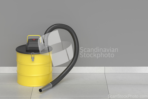 Image of Yellow ash vacuum cleaner
