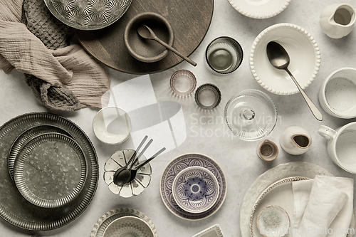 Image of props for food photography