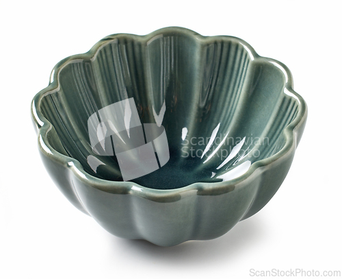 Image of empty bowl on white background