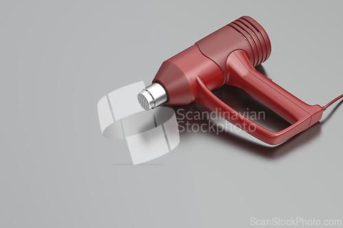 Image of Red industrial electric heat gun